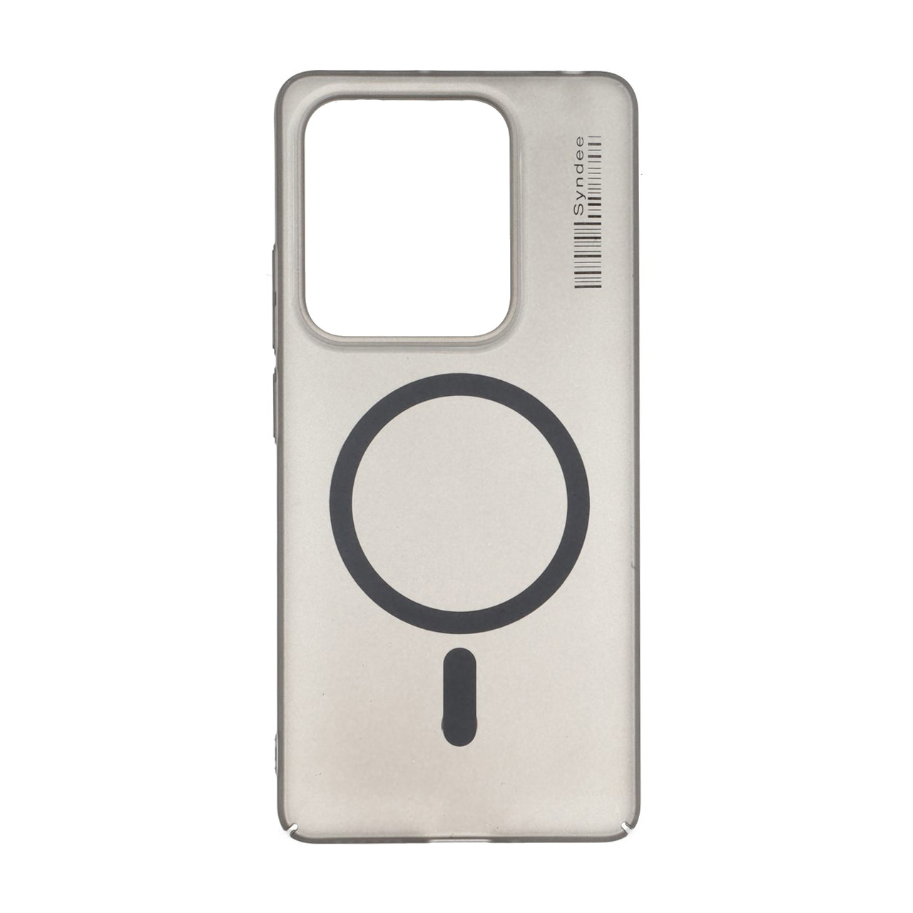قاب Syndee پشت سخت مات MagSafe مدل Xiaomi Redmi Note 14S / Note 13 Pro 4G / Poco M6 Pro 4G - طوسی