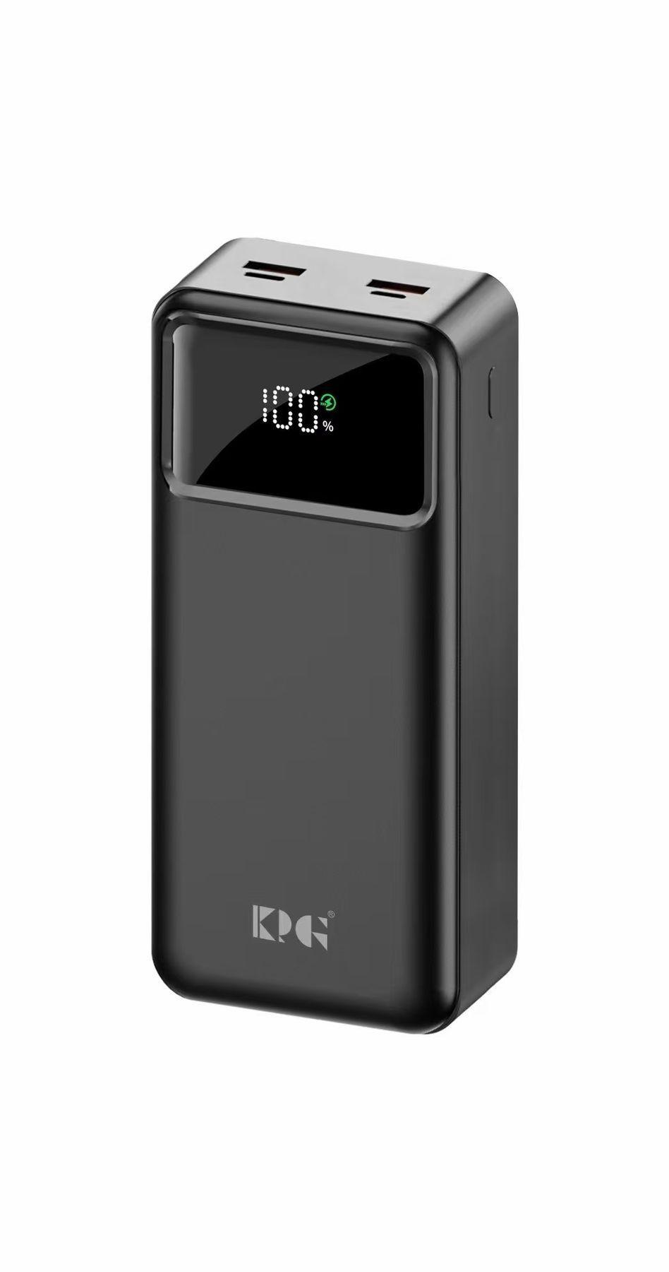 پاوربانک king power مدل KPS-40 با ظرفیت 40000 map سوپرفست شارژ دارای نمایشگر