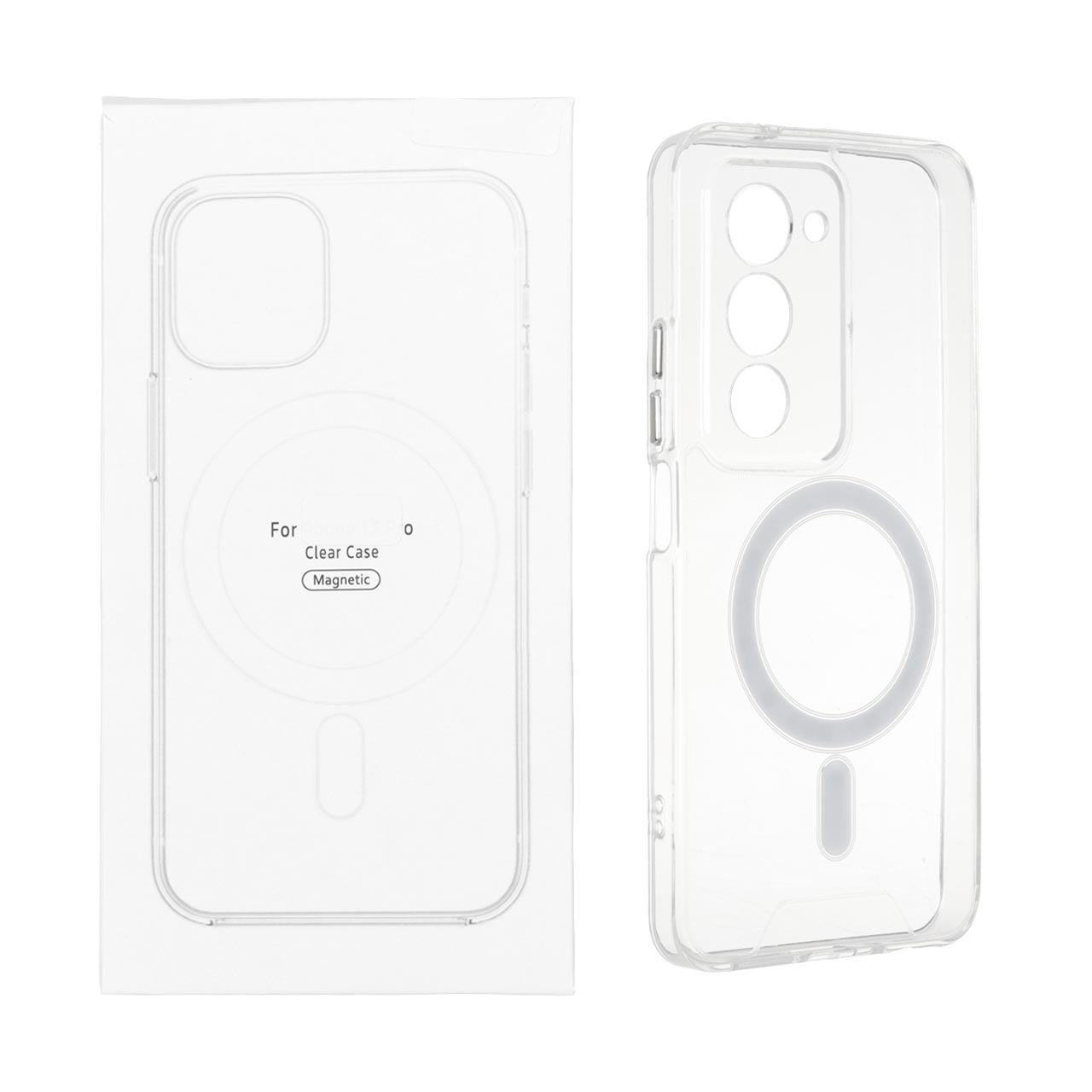 قاب شفاف Xiaomi Redmi 15 4G با قابلیت شارژ MagSafe (پک دار)