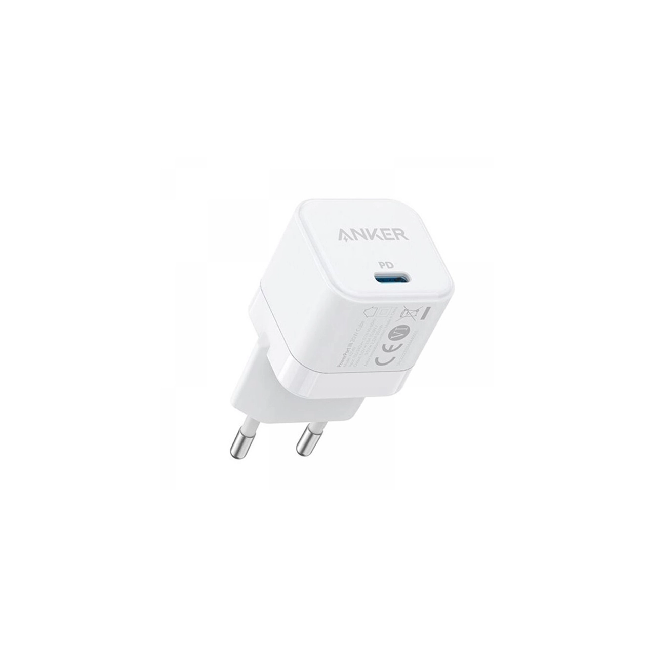 شارژر دیواری PD و فست تک پورت ANKER مدل A2149L23 20W - سفید
