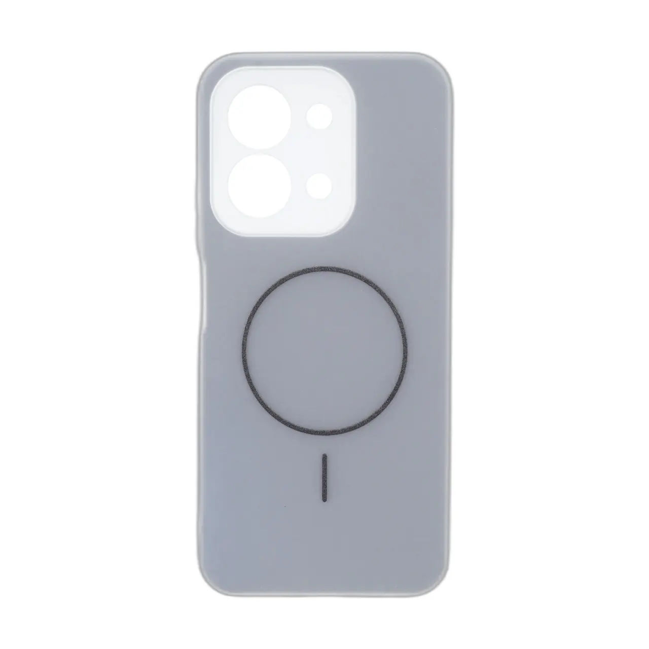 قاب دو لایه طرح مگ سیف محافظ لنز مات Xiaomi Redmi 15C / Poco C85 - مشکی