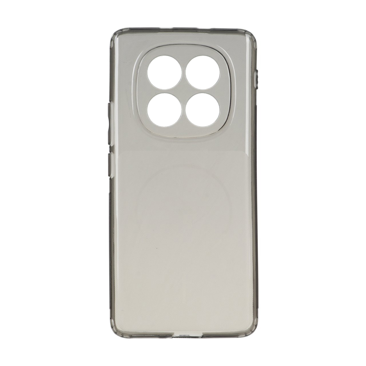 قاب ژله ای شفاف مستطیلی طرح مگ سیف Spark مدل Xiaomi Redmi Note 15 - مشکی