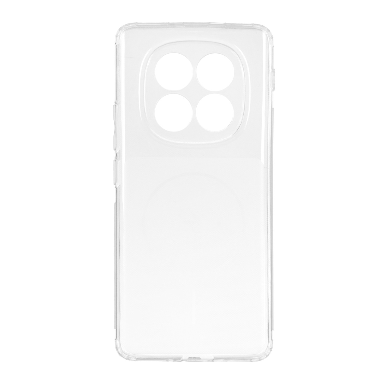 قاب ژله ای شفاف مستطیلی طرح مگ سیف Spark مدل Xiaomi Redmi Note 15