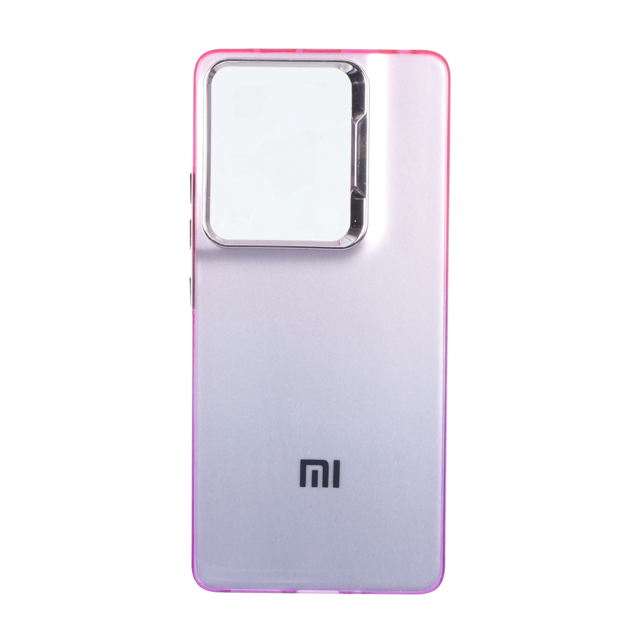 قاب SO COOL لنز متال لوگودار دور رنگی Xiaomi Redmi Note 14S / Note 13 Pro 4G / Poco M6 Pro 4G - صورتی بنفش