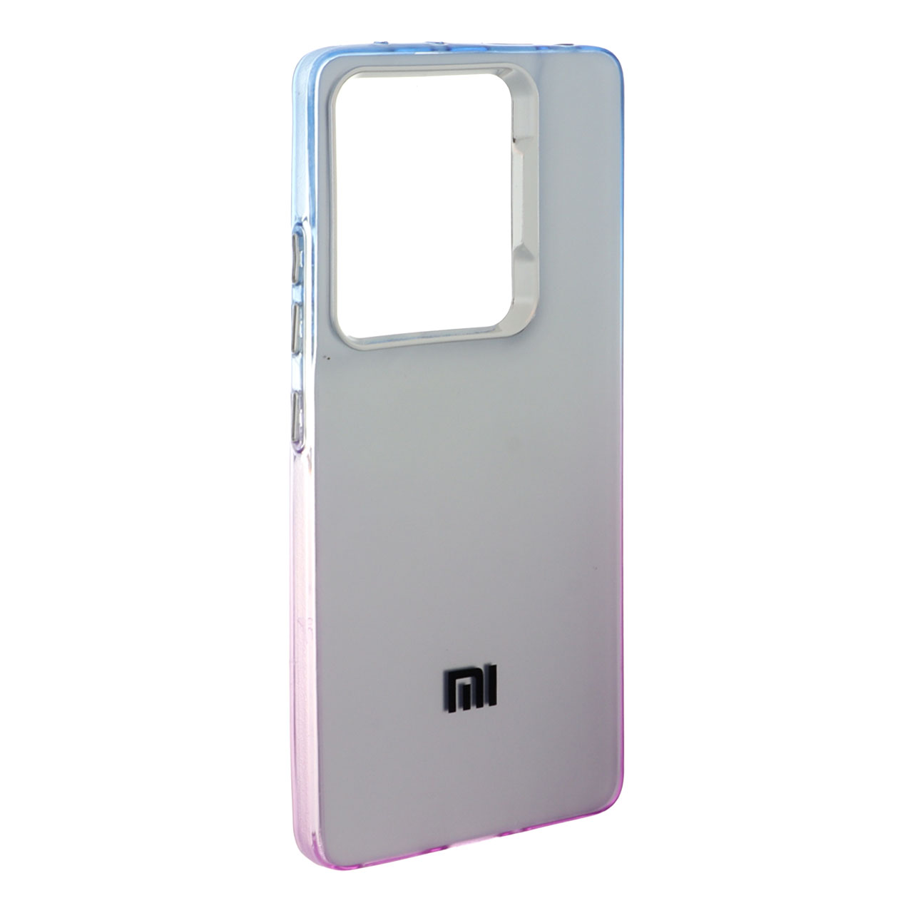 قاب SO COOL لنز متال لوگودار دور رنگی Xiaomi Redmi Note 14S / Note 13 Pro 4G / Poco M6 Pro 4G - آبی بنفش