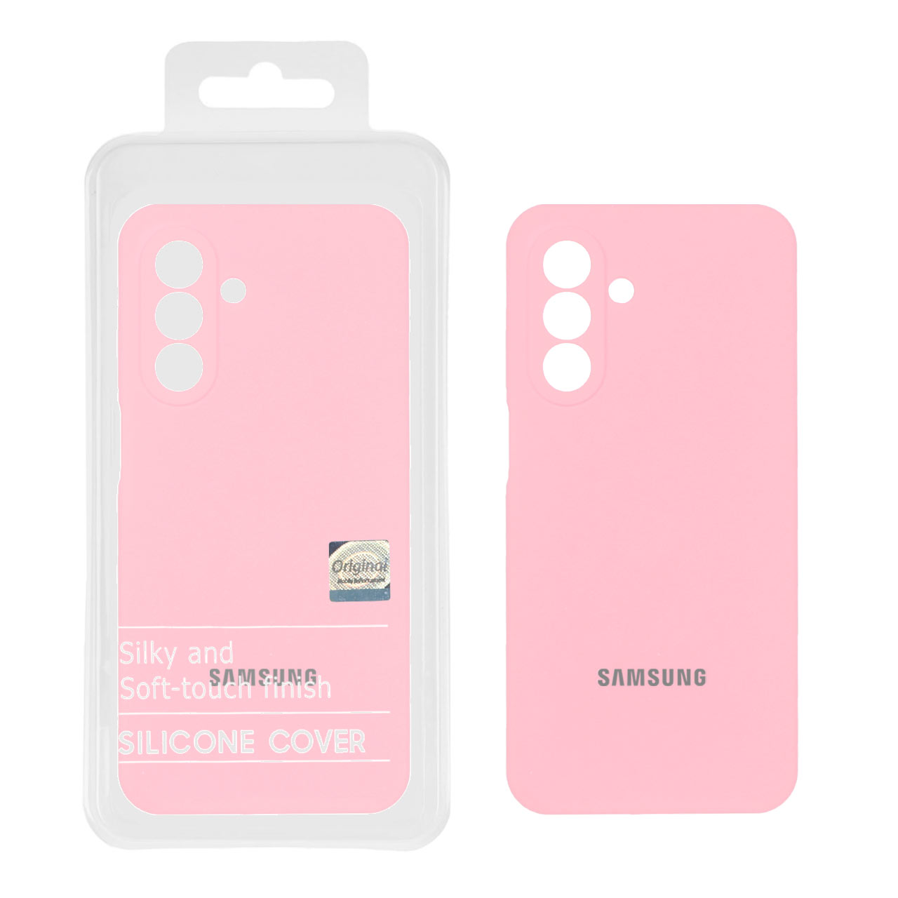 قاب سیلیکونی پاک کنی اورجینال Master Quality مدل Samsung Galaxy A17 / A26 - صورتی (پک دار)