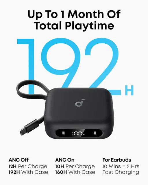 هدفون بلوتوثی انکر مدل SoundCore P41i