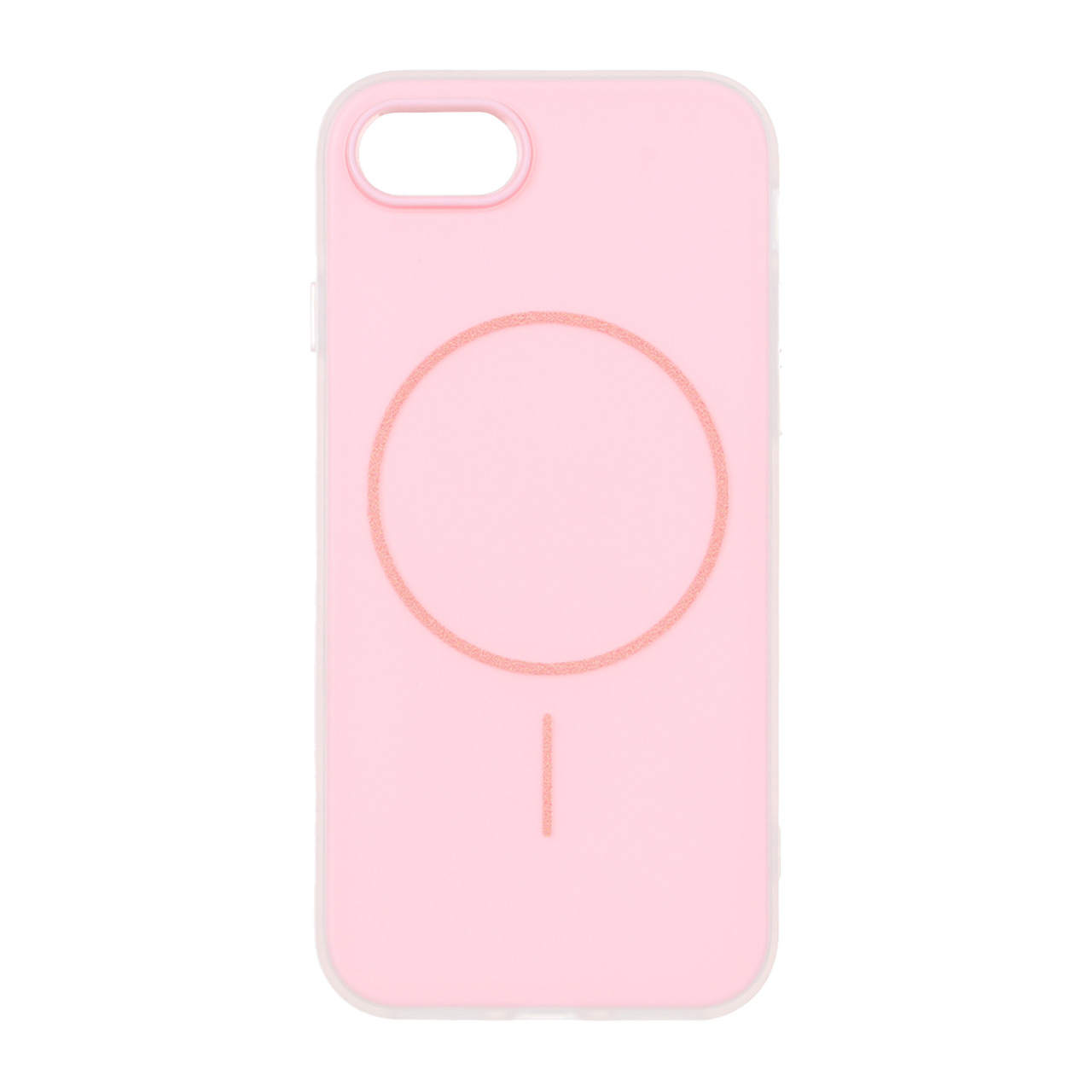 قاب دو لایه مات طرح مگ سیف Apple iPhone 7 / iPhone 8 / iPhone SE (2020 - صورتی