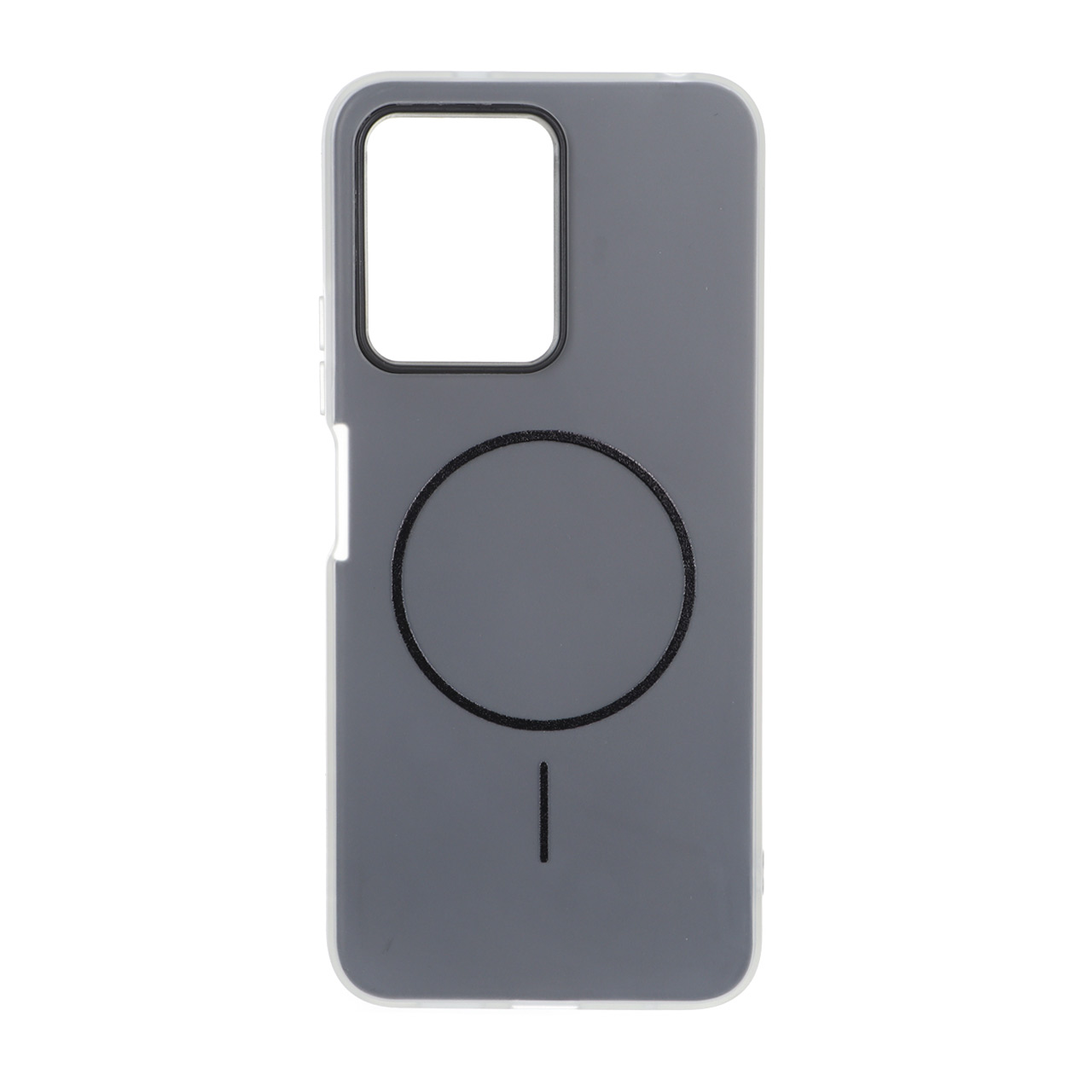قاب دو لایه مات طرح مگ سیف Xiaomi Redmi Note 12 4G - مشکی