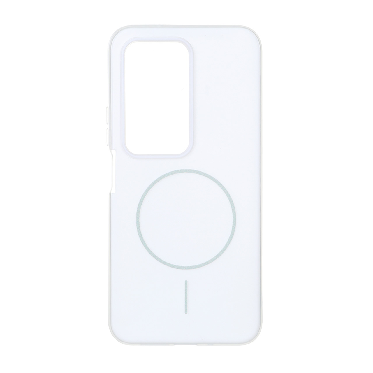 قاب دو لایه مات طرح مگ سیف Xiaomi Redmi 15 4G - سفید