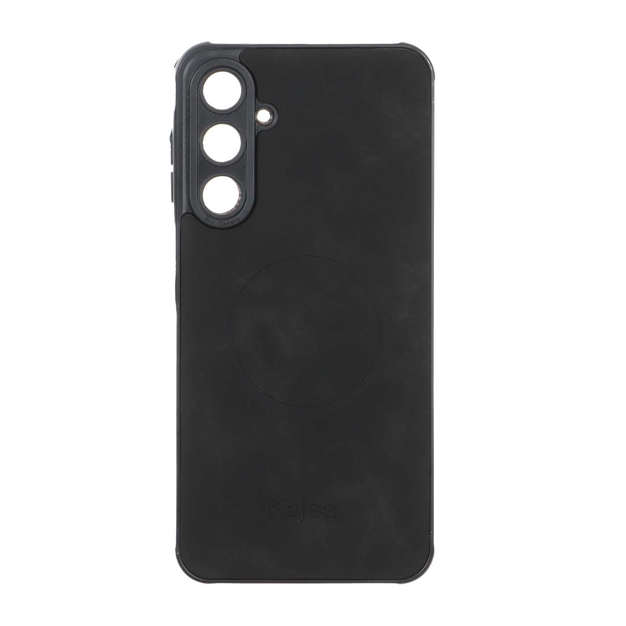 قاب جیر Kajsa طرح مگ سیف MNC مدل Samsung Galaxy A16 - مشکی