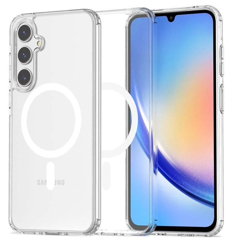 قاب شفافMagnetic  Samsung Galaxy A16 با قابلیت شارژ MagSafe