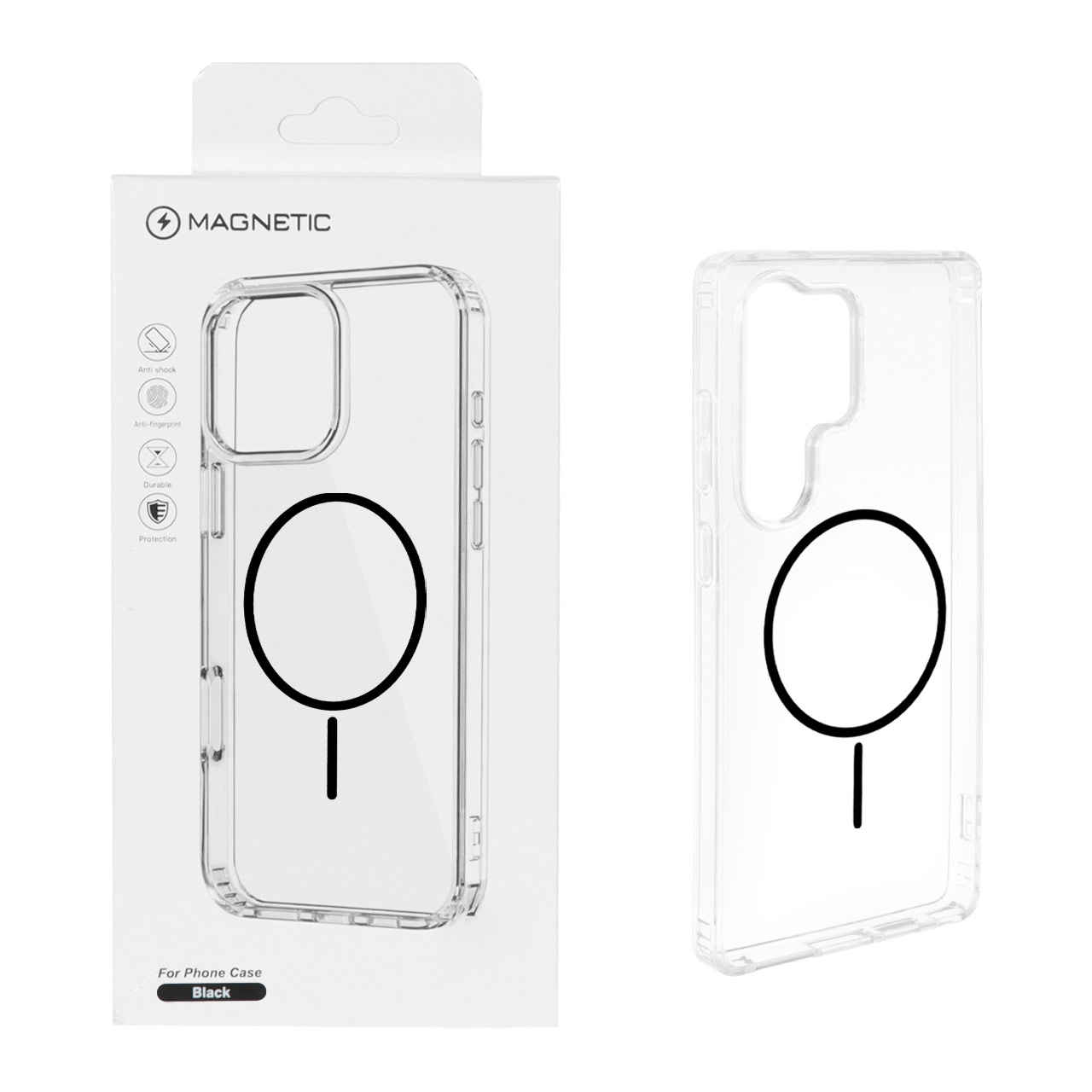 قاب شفاف Magnetic  Samsung Galaxy A56 / A36 با قابلیت شارژ MagSafe (پک دار)