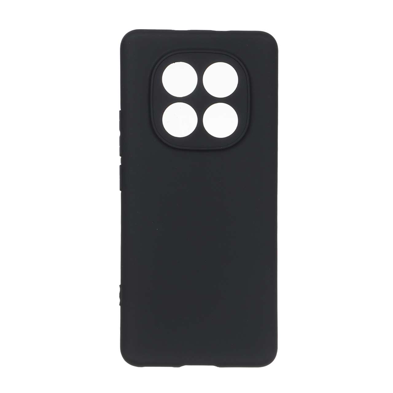 قاب طرح سیلیکون لنز برجسته Xiaomi Redmi Note 15 / Poco M8 5G - مشکی
